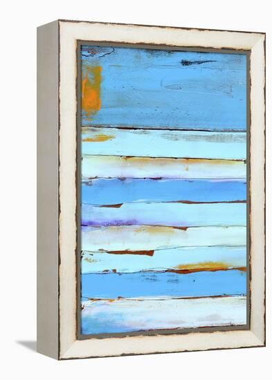 Blue Jam I-Erin Ashley-Framed Stretched Canvas