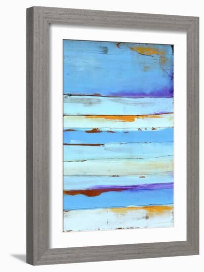 Blue Jam II-Erin Ashley-Framed Premium Giclee Print