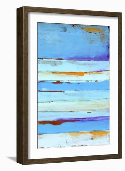 Blue Jam II-Erin Ashley-Framed Premium Giclee Print