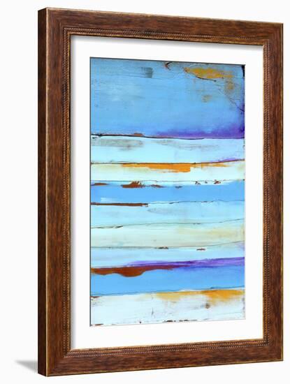 Blue Jam II-Erin Ashley-Framed Premium Giclee Print