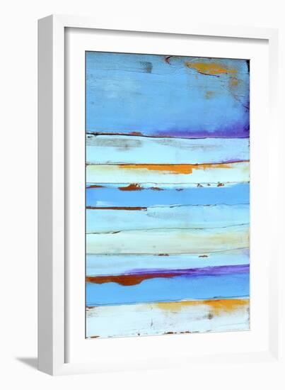 Blue Jam II-Erin Ashley-Framed Premium Giclee Print