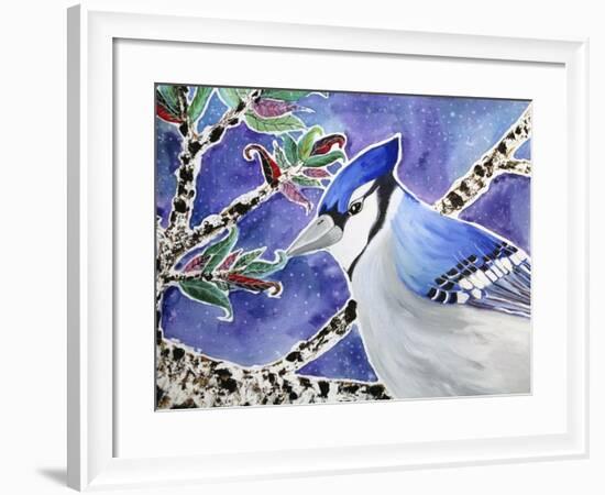 Blue Jay Way-Lauren Moss-Framed Giclee Print