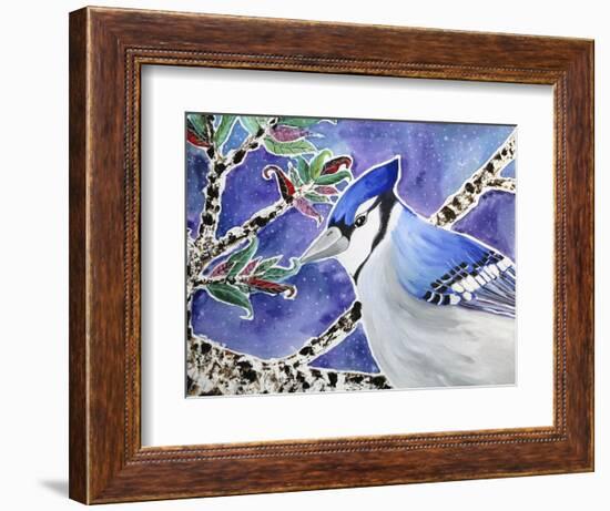 Blue Jay Way-Lauren Moss-Framed Giclee Print