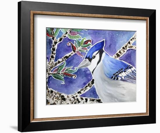 Blue Jay Way-Lauren Moss-Framed Giclee Print