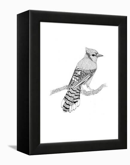 Blue Jay-The Tangled Peacock-Framed Premier Image Canvas