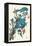 Blue Jay-John James Audubon-Framed Stretched Canvas