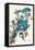 Blue Jay-John James Audubon-Framed Stretched Canvas