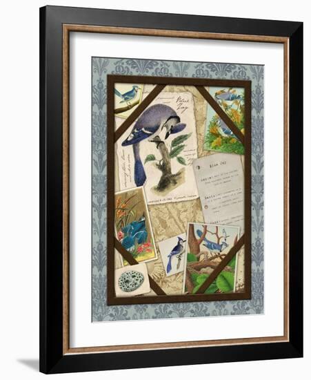 Blue Jay-Kate Ward Thacker-Framed Giclee Print