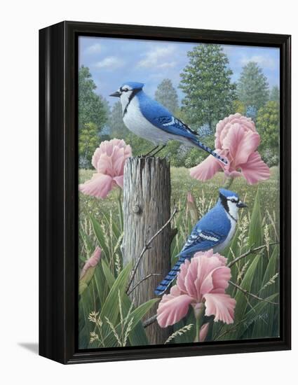 Blue Jays-Robert Wavra-Framed Premier Image Canvas