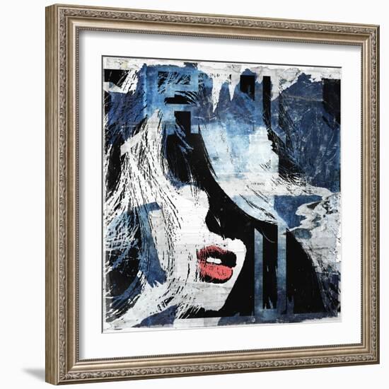 Blue Jeans I-Alex Cherry-Framed Art Print