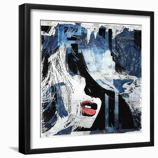 Blue Jeans I-Alex Cherry-Framed Art Print