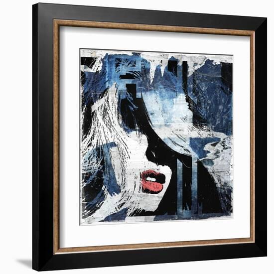 Blue Jeans I-Alex Cherry-Framed Art Print