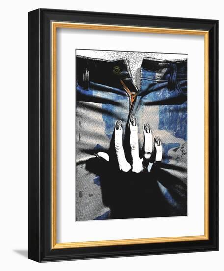 Blue Jeans II-Alex Cherry-Framed Premium Giclee Print