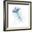 Blue Jelly Fish-Patti Bishop-Framed Art Print