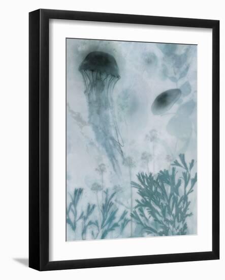 Blue Jellyfish I-Ken Roko-Framed Art Print