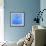 Blue Jellyfish Illustration-Stocktrek Images-Framed Art Print displayed on a wall