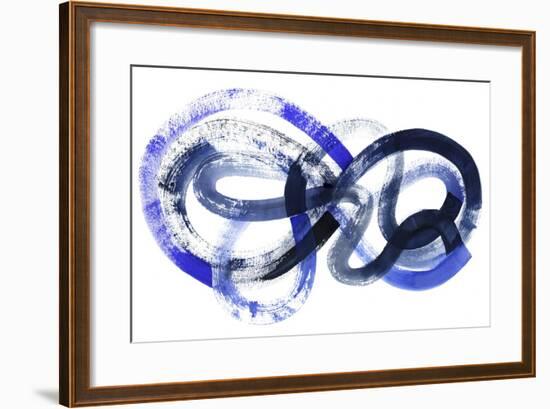 Blue Kinesis I-Grace Popp-Framed Art Print