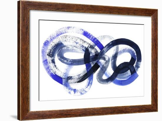 Blue Kinesis I-Grace Popp-Framed Art Print