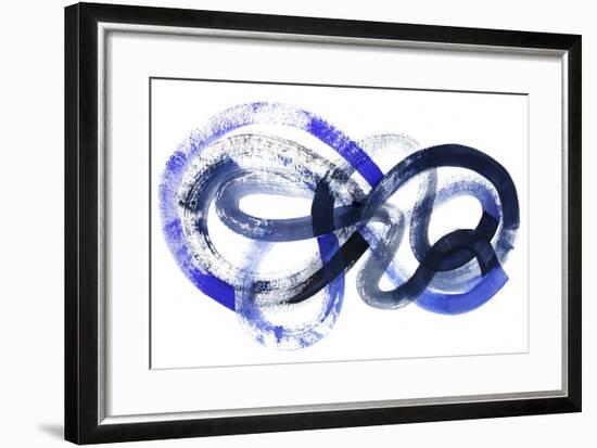 Blue Kinesis I-Grace Popp-Framed Art Print