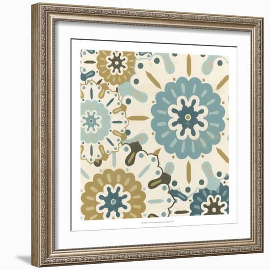 Blue Lace II-Erica J. Vess-Framed Art Print