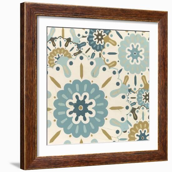 Blue Lace III-Erica J. Vess-Framed Art Print