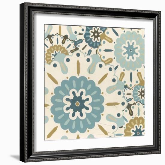 Blue Lace III-Erica J. Vess-Framed Art Print