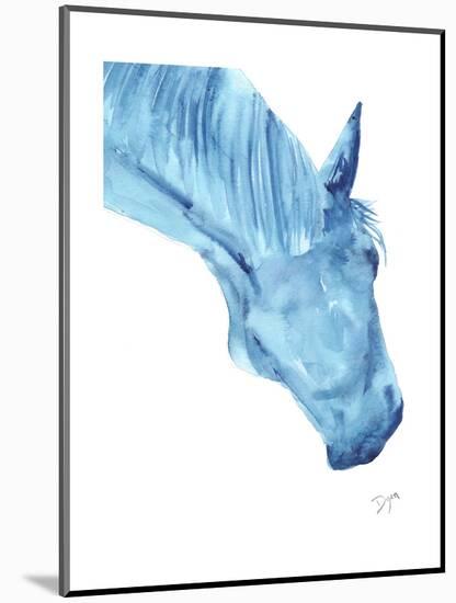 Blue Lacey Thick-Beverly Dyer-Mounted Art Print