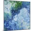 Blue Lagoon Abstract 1-Jean Plout-Mounted Giclee Print