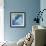 Blue Lagoon Abstract 1-Jean Plout-Framed Giclee Print displayed on a wall