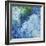 Blue Lagoon Abstract 1-Jean Plout-Framed Giclee Print