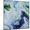 Blue Lagoon Abstract 3-Jean Plout-Mounted Giclee Print