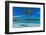 Blue lagoon, Fakarava, Tuamotu archipelago, French Polynesia-Michael Runkel-Framed Photographic Print