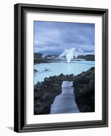 Blue Lagoon, Grindavik, Nr. Reykjavik, Iceland-Jon Arnold-Framed Photographic Print