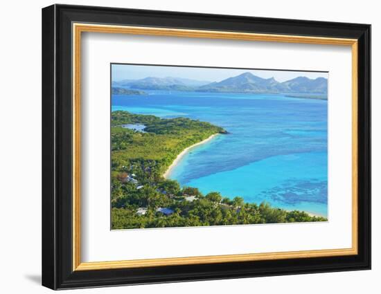 Blue Lagoon, Nacula Island, Yasawa Island Group, Fiji, South Pacific Islands, Pacific-Marco Simoni-Framed Photographic Print