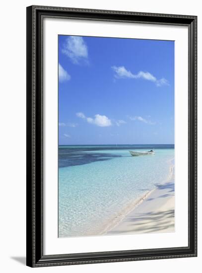 Blue Lagoon, Nacula Island, Yasawa Islands, Fiji-Ian Trower-Framed Photographic Print