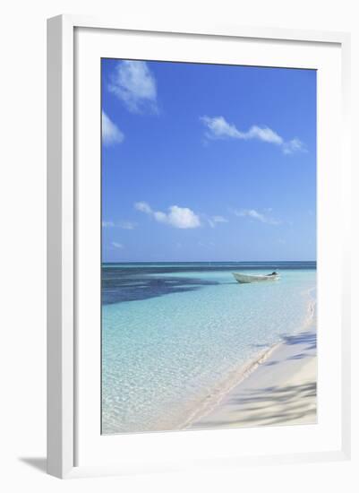 Blue Lagoon, Nacula Island, Yasawa Islands, Fiji-Ian Trower-Framed Photographic Print