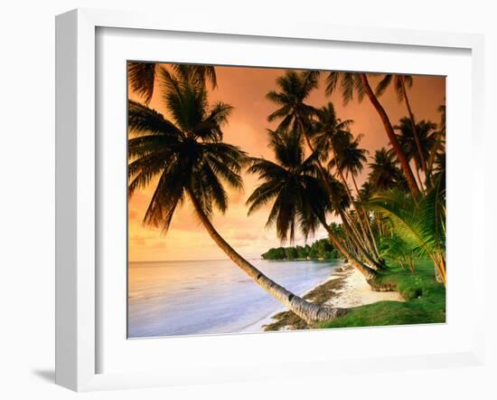 Blue Lagoon Resort Beach, Weno Centre, Micronesia-John Elk III-Framed Photographic Print