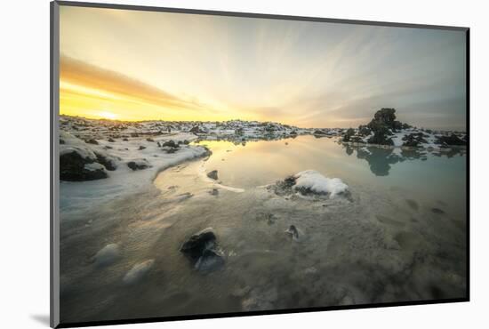 Blue Lagoon-Philippe Manguin-Mounted Photographic Print