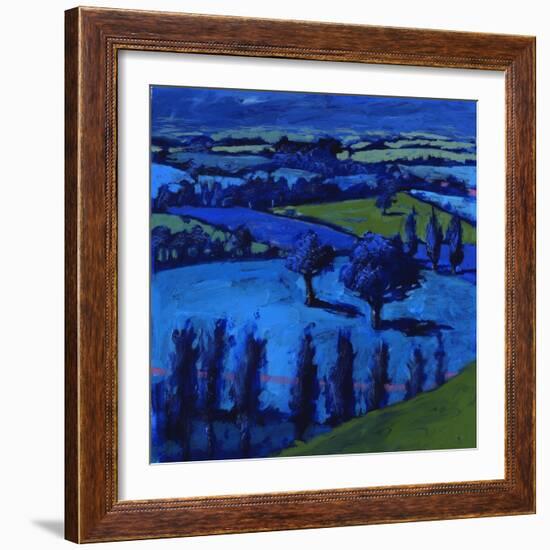 Blue landscape, 2009-Paul Powis-Framed Giclee Print