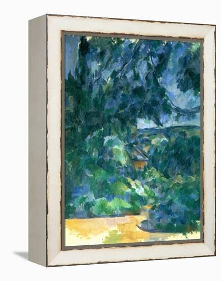 Blue Landscape, Between 1904 and 1906-Paul Cézanne-Framed Premier Image Canvas