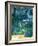 Blue Landscape, Between 1904 and 1906-Paul Cézanne-Framed Giclee Print