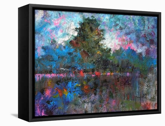 Blue Landscape-Joseph Marshal Foster-Framed Stretched Canvas