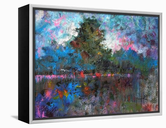 Blue Landscape-Joseph Marshal Foster-Framed Stretched Canvas