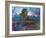 Blue Landscape-Joseph Marshal Foster-Framed Art Print