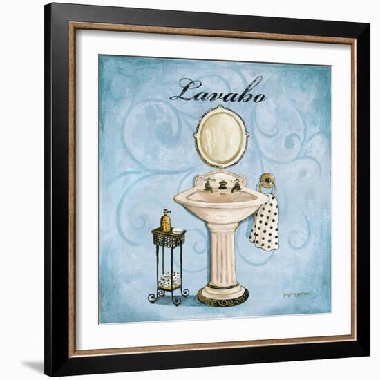 Blue Lavabo-Gregory Gorham-Framed Art Print