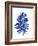 Blue Leaf Branch-Jasmine Woods-Framed Art Print