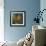 Blue Leaf I-Patricia Pinto-Framed Premium Giclee Print displayed on a wall