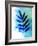 Blue Leaf Watercolor III-Jasmine Woods-Framed Art Print