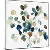 Blue Leaves Branch-Asia Jensen-Mounted Art Print