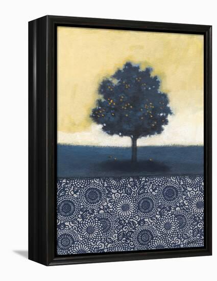 Blue Lemon Tree I-Norman Wyatt Jr.-Framed Stretched Canvas